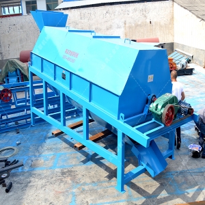 兩臺GTS1545無軸滾筒篩沙機發貨圖片_發往廣東佛山